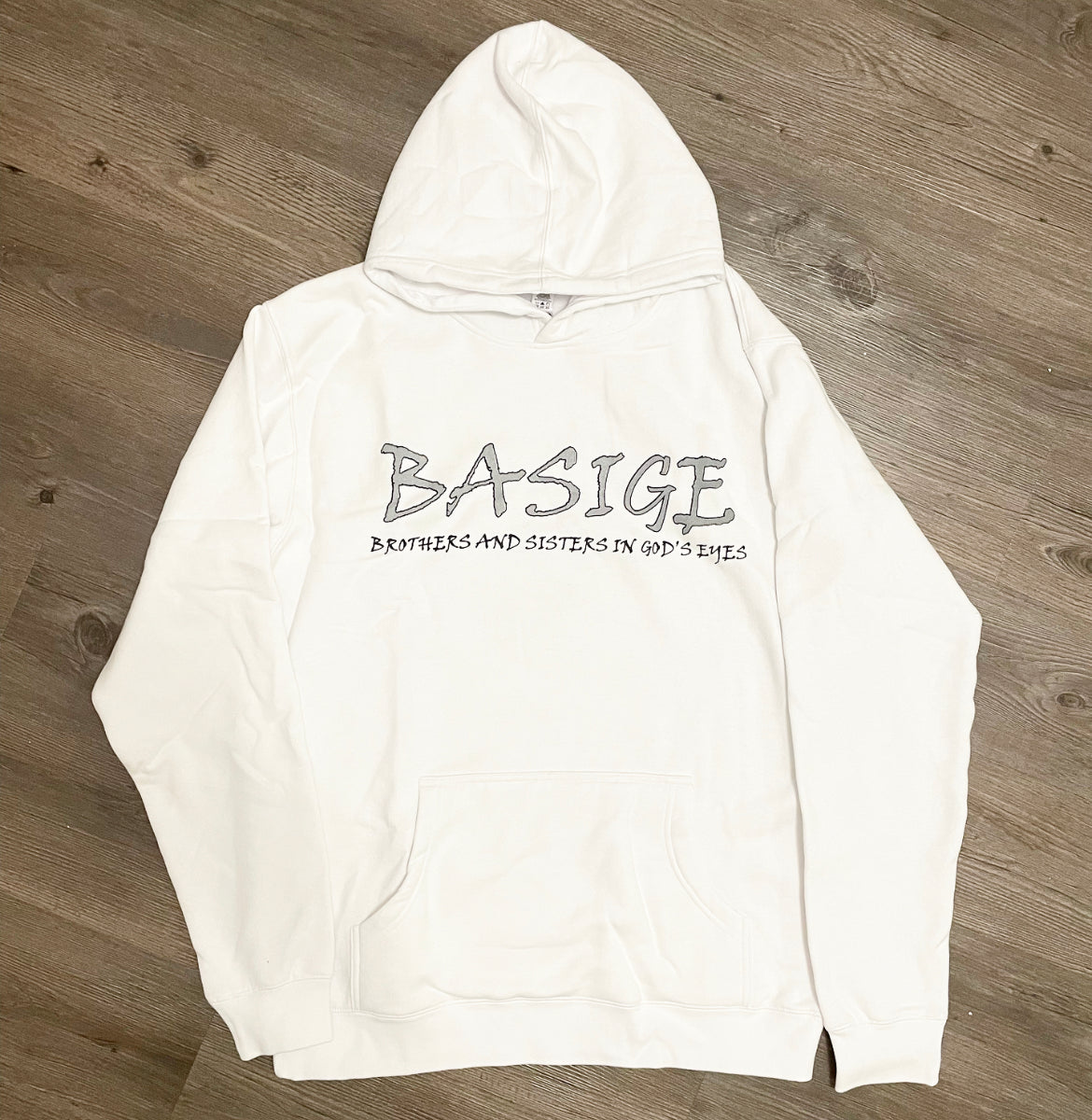 White Intro Hoodie